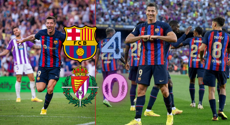 Social media reactions as Barca crush Valladolid 4-0 on Sunday night in La Liga