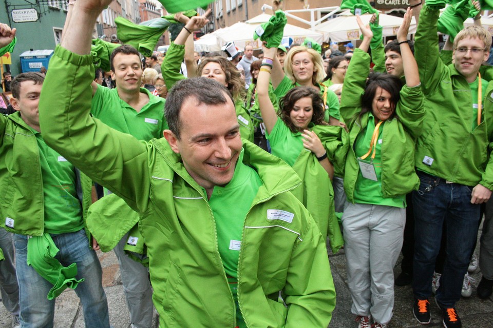 Flash mob w Gdańsku