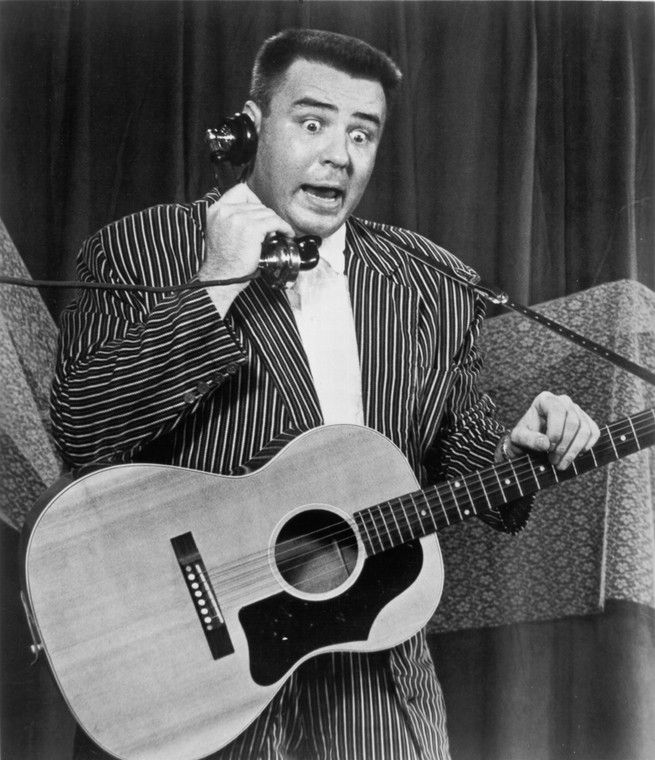 J. P. Richardson, Jr., znany też jako "The Big Bopper", w 1958 r.