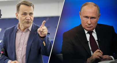 Sikorski odpowiada Putinowi. Padły mocne słowa