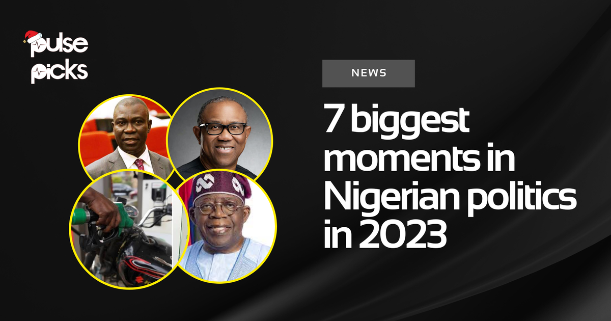 7 biggest moments in Nigerian politics in 2023 - Vimarsana News