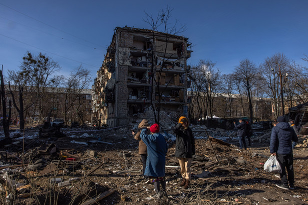 Kijów Ukraina cywile