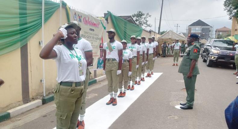 The NYSC is mandatory for Nigerian graduates (image used for illustration) [NAN]