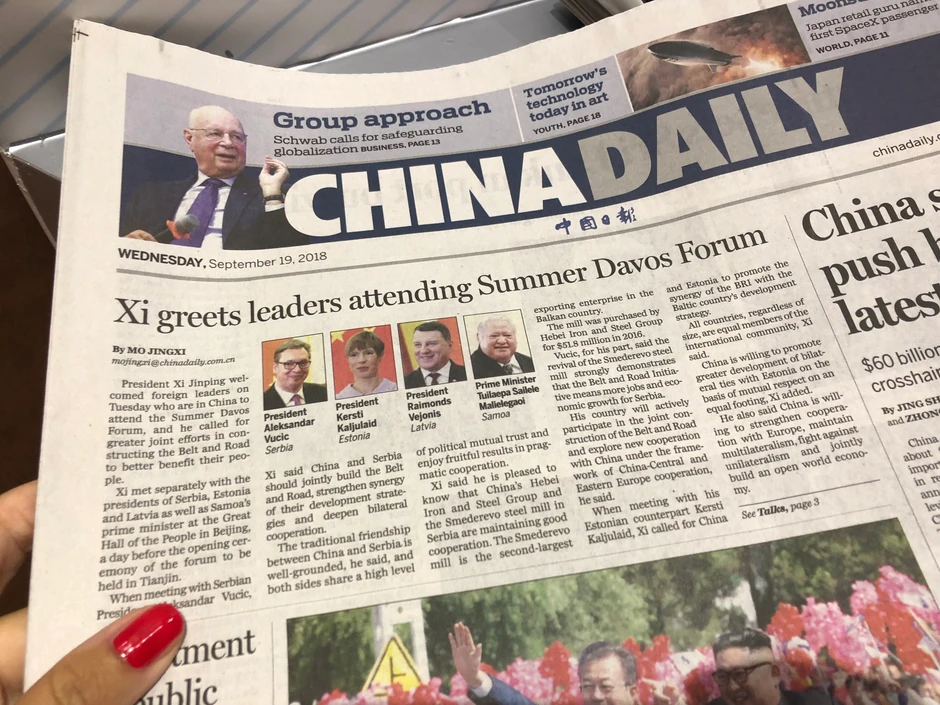 Kineski mediji o poseti