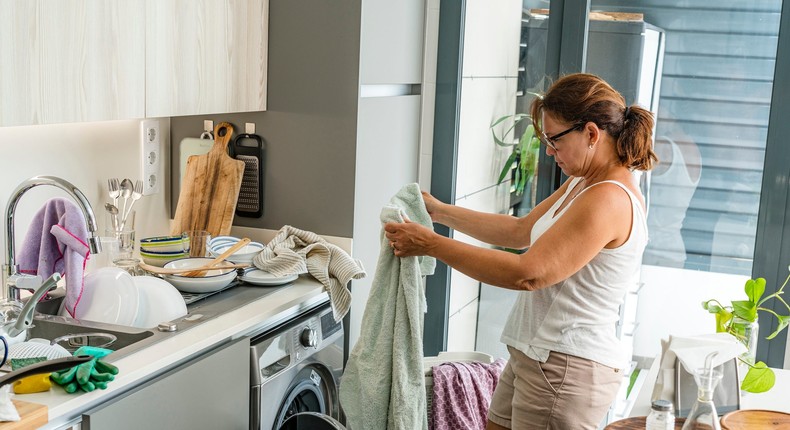 The author says that for jeans to last longer you should avoid the dryer.Carlos Gawronski/Getty Images