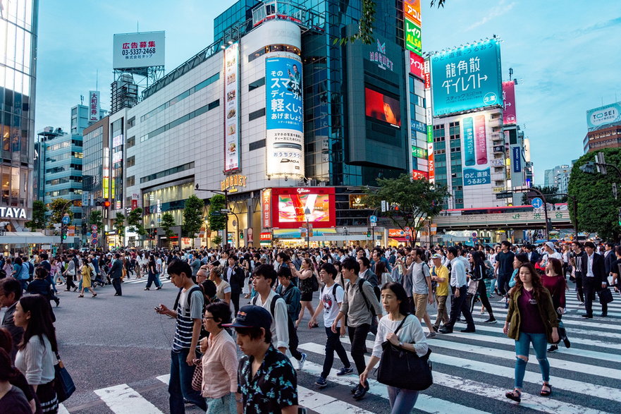 Od 2010 roku populacja Japonii zmalała o 3 miliony do 125,7 miliona mieszkańców w 2020 r. 