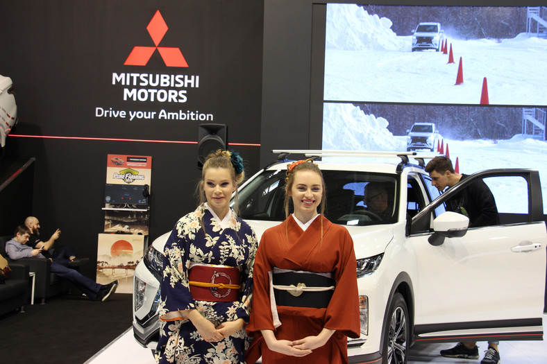 Mitsubishi podczas Poznań Motor Show