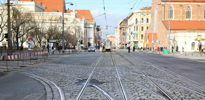 Jak tramwaje mają skręcać z Podwala w Świdnicką?