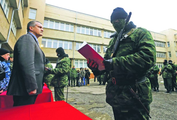 Wspierany przez Rosję krymski lider Serhij Aksionow był w latach 90. członkiem miejscowego gangu Reuters/Forum