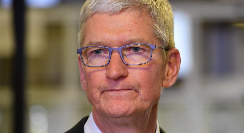 Apple CEO Tim Cook.