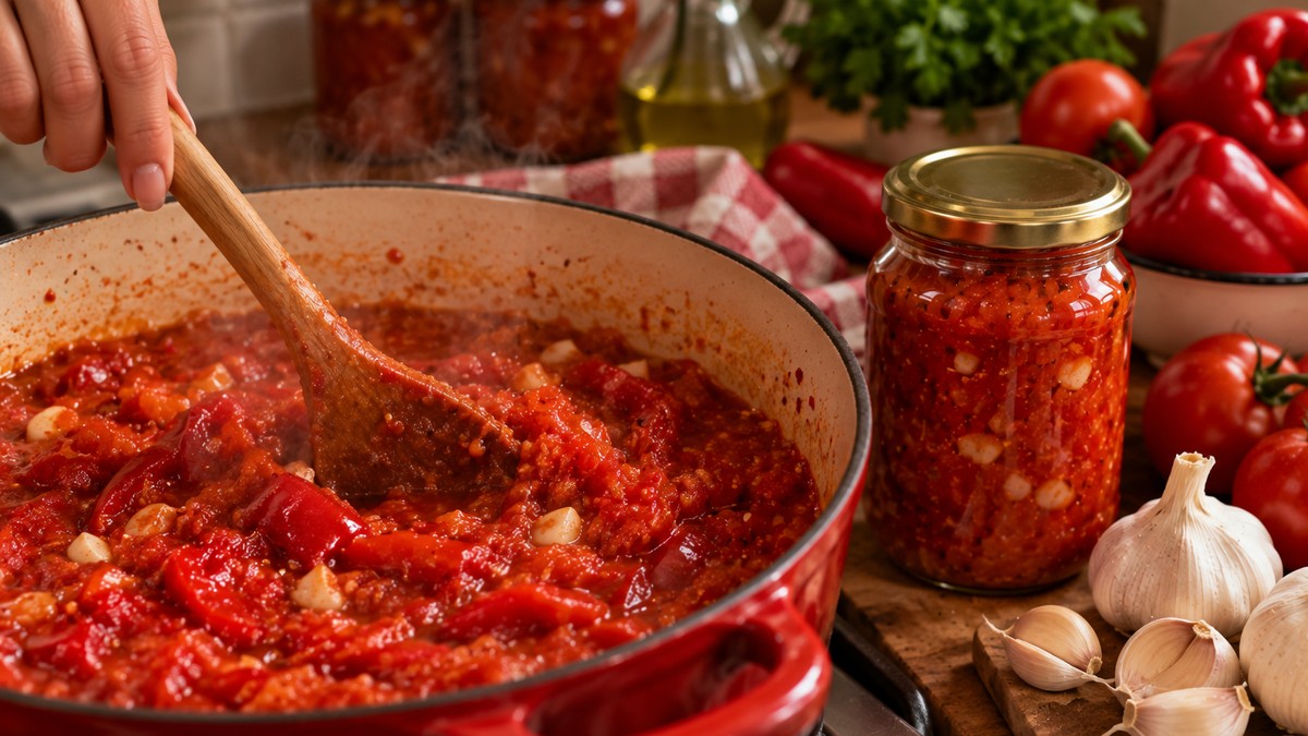 Apetitka je kraljica zimnice u Lebanama, a pravi se lakše i brže nego ajvar