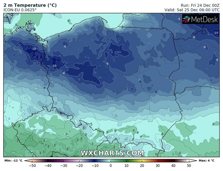 Rano zrobi się bardzo zimno