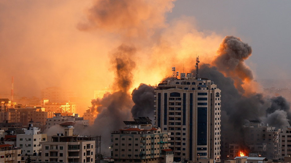 Skutki ataku Izraela na cele w Strefie Gazy