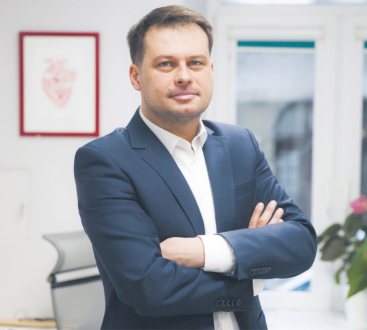 Piotr Gołaszewski, dyrektor ds. zarządzania filiami, rzecznik prasowy Mazowieckiego Szpitala Bródnowskiego