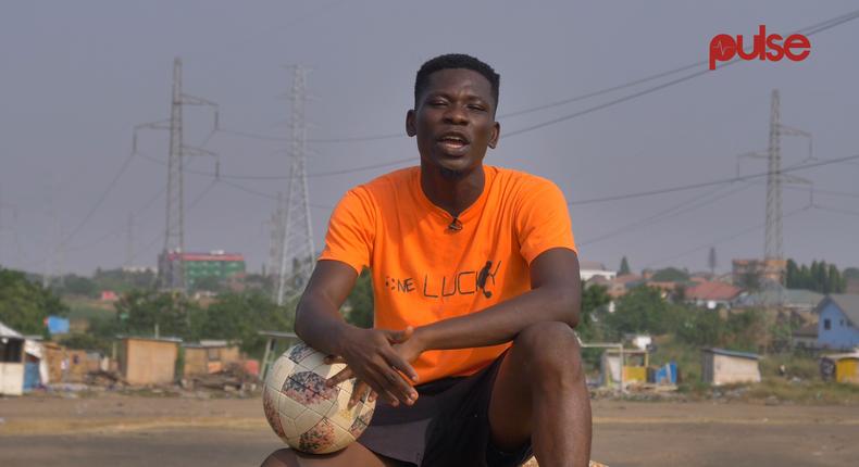 Lucky Sarpong: The freestyle footballer striving to put Ghana on the map