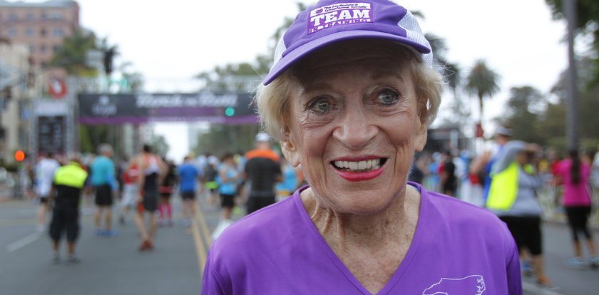 Pokonała raka i została najstarszą uczestniczką maratonu na świecie!
