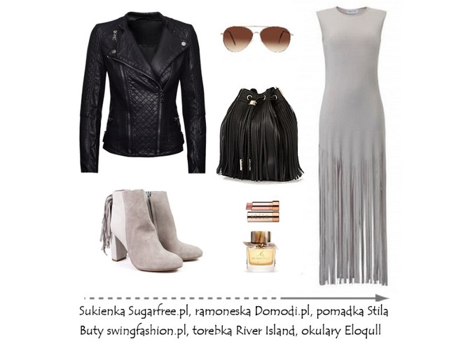 Frędzle - STYLIZACJE na wiosnę 2015