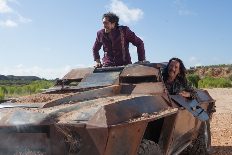 Demián Bichir i Danny Trejo w filmie 'Maczeta zabija'