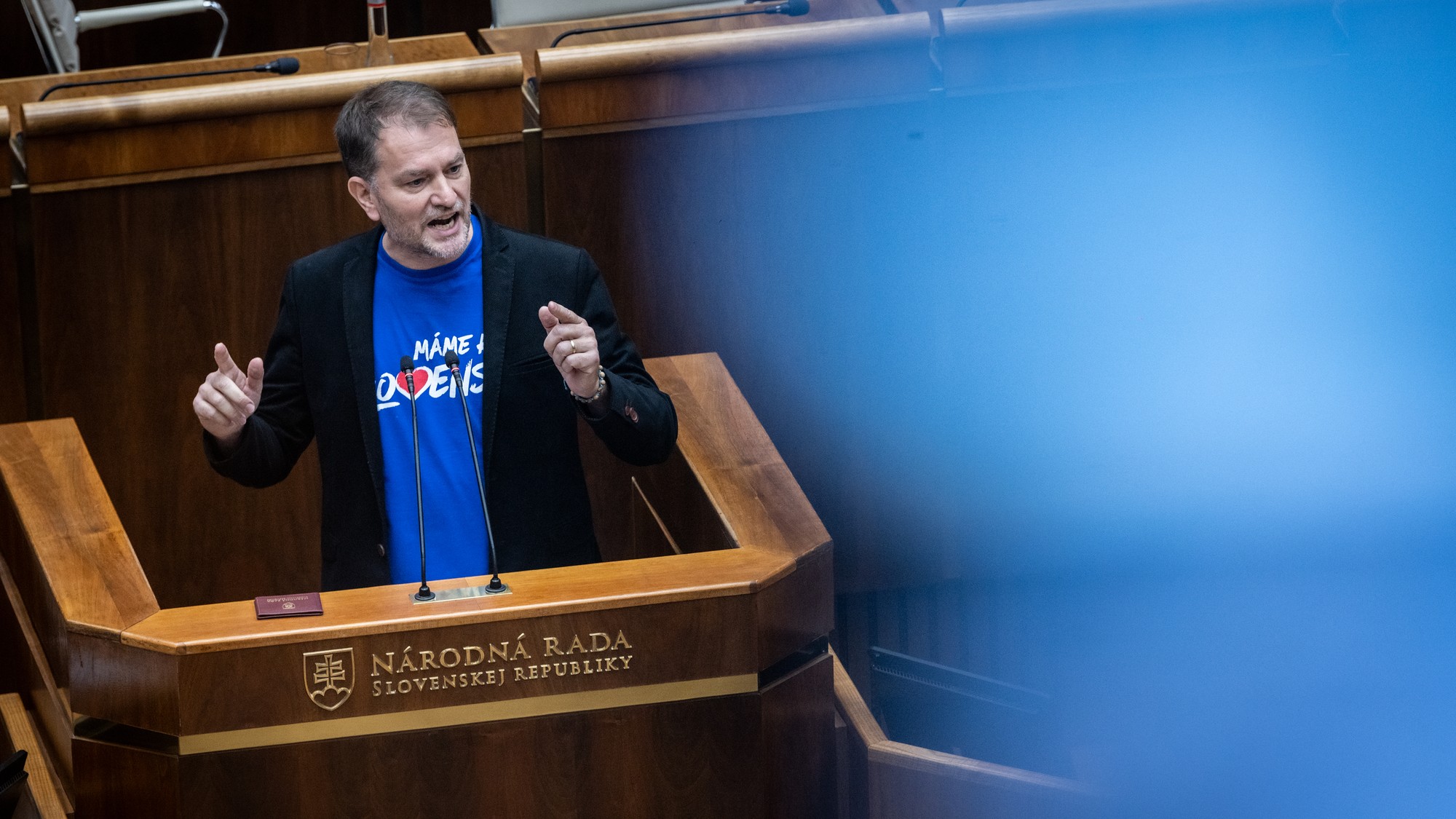 Igor Matovič pred hlasovaním o štátnom rozpočte na rok 2026 21.10.2025