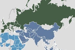 Human Rights Watch infografika mapa