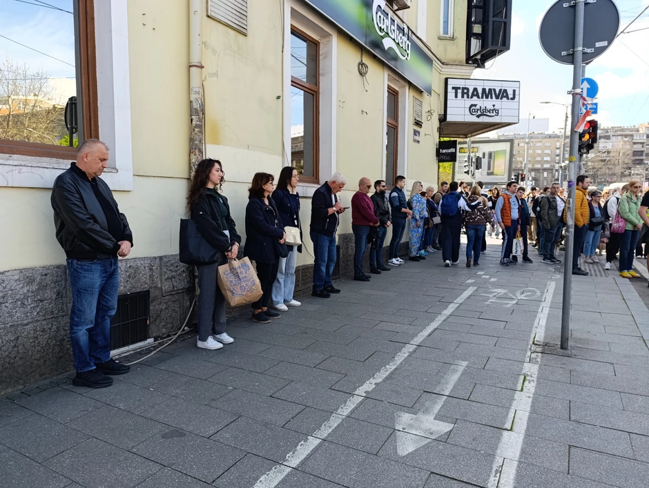 Odavanje pošte u Beogradu