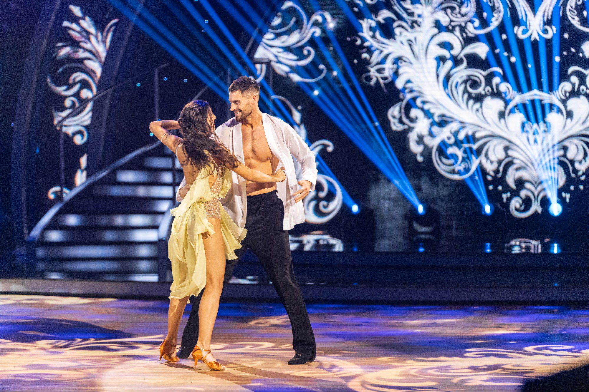 Jasmin Affašová a Adam Šedro v Let's Dance.