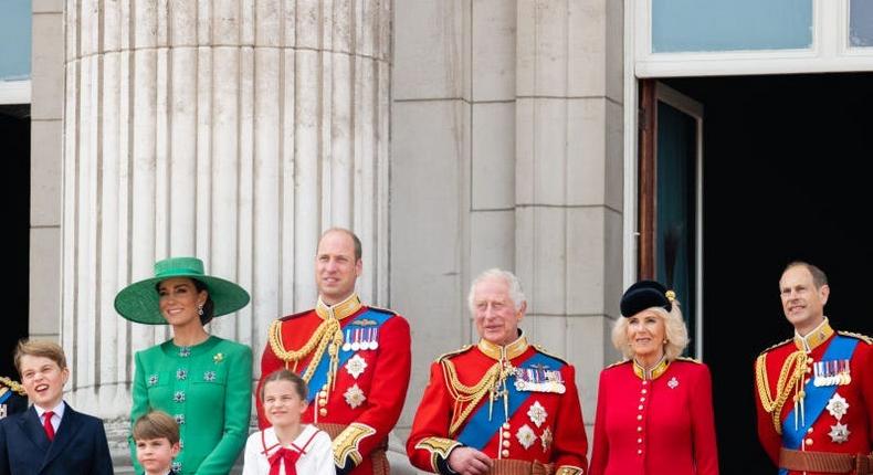 The royal family at Trooping the Colour 2023.Samir Hussein/Getty Images