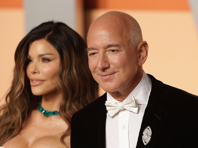 Loren Sančez i Džef Bezos