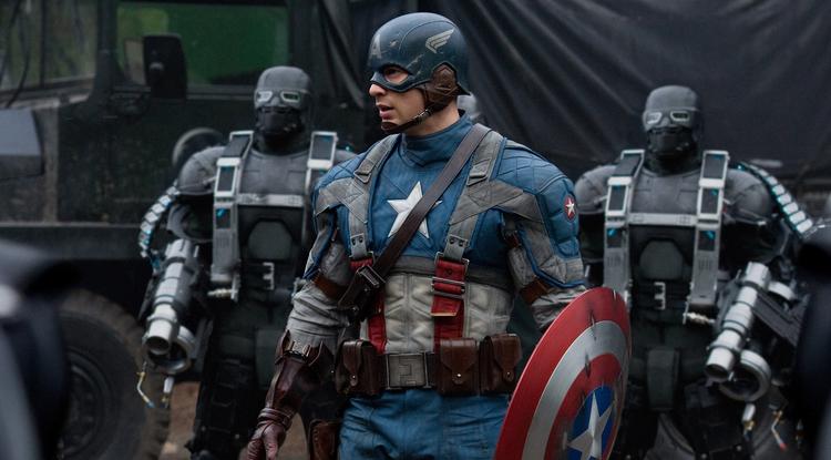 Chris Evans, mint Amerika Kapitány