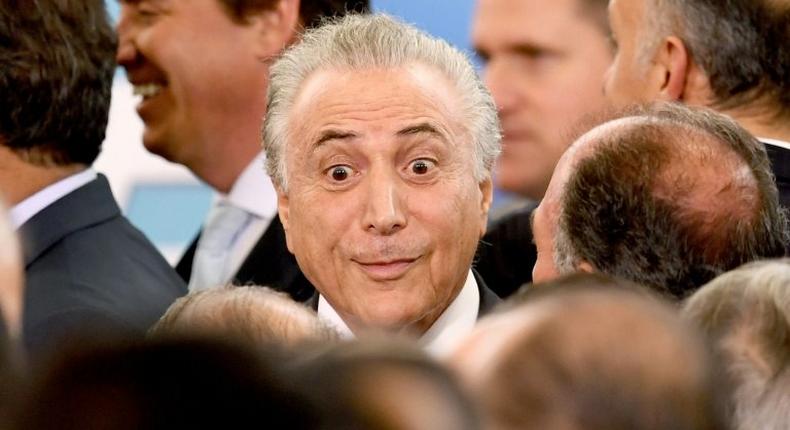 Brazilian President Michel Temer has rock-bottom public approval ratings but he has been able to rely on a friendly Congress since legislators impeached leftist leader Dilma Rousseff last year