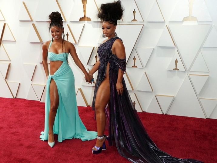 Oscary 2022 STYLIZACJE gwiazd: Halle Bailey i Chloe Bailey