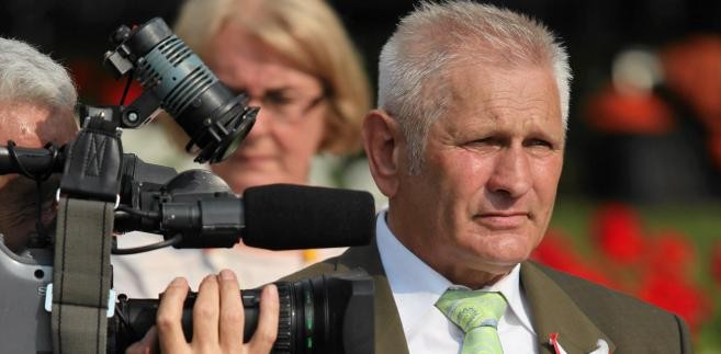 Uroczystość odsłonięcia pomnika Lecha i Marii Kaczyńskich.