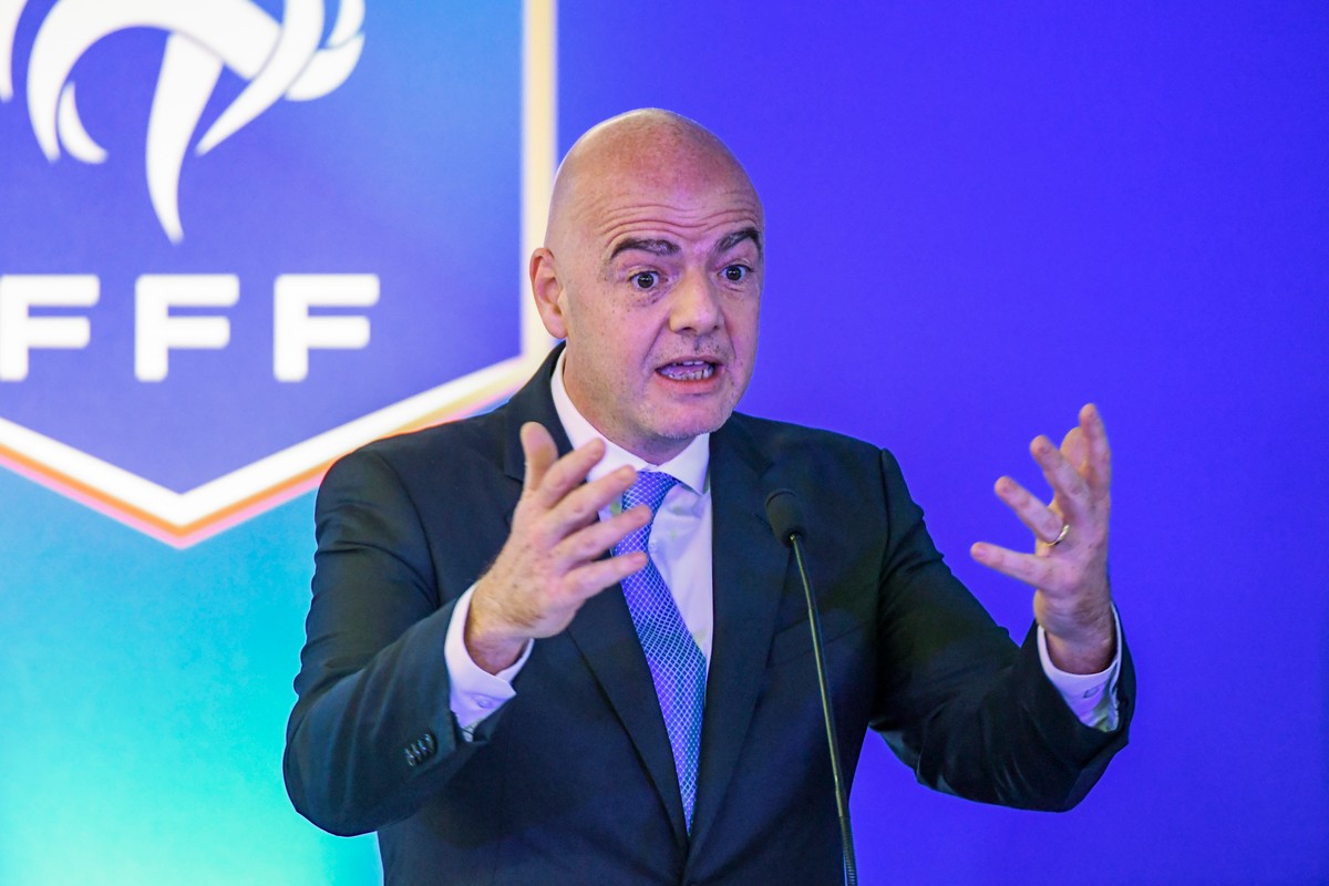 Przewodniczący FIFA Gianni Infantino
