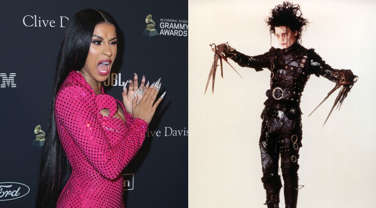 Cardi B és Ollókezű Edward