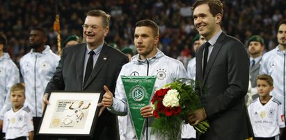 Podolski pożegnał się pięknym golem