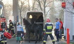 Strażacy uwolnili konia z pułapki