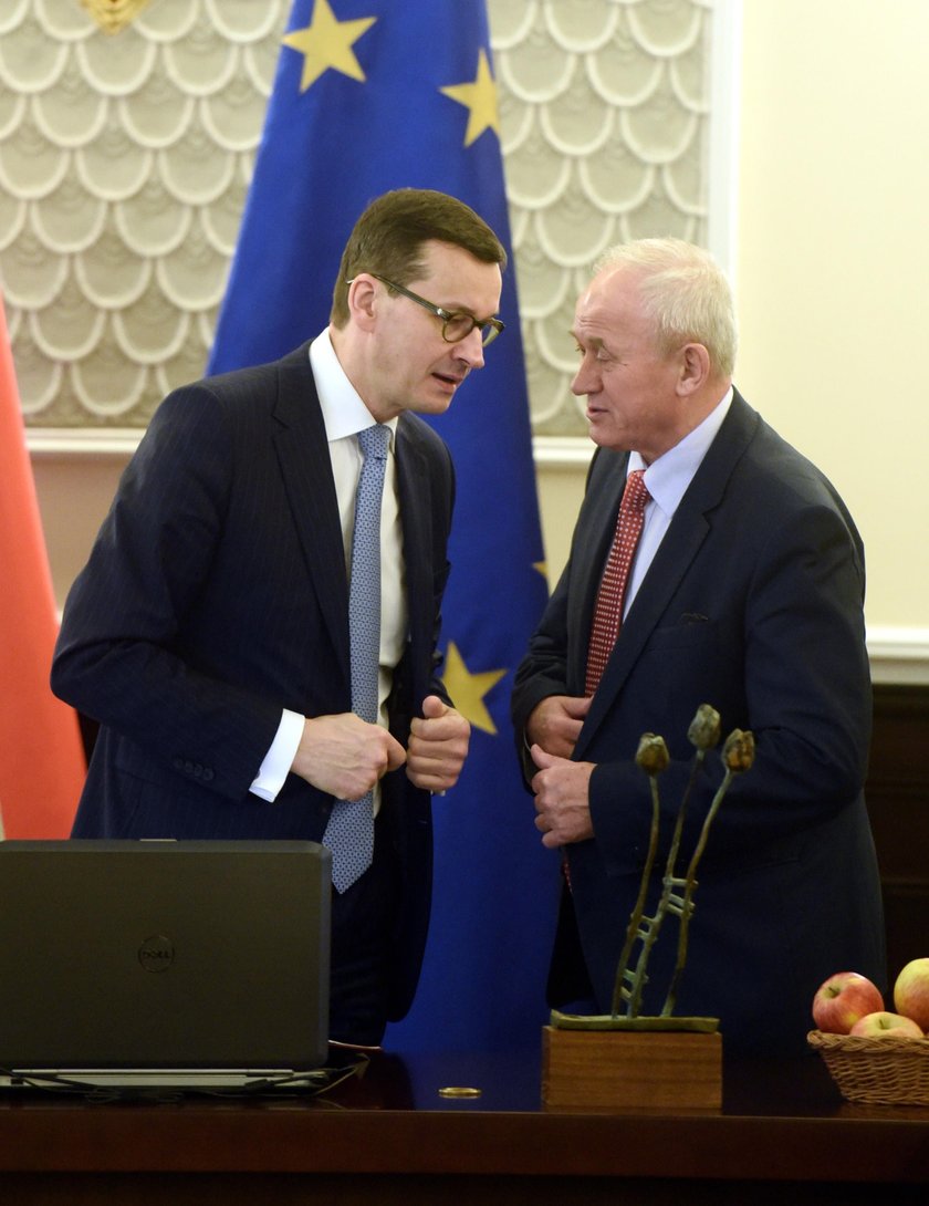 Mateusz Morawiecki i Krzysztof Tchórzewski