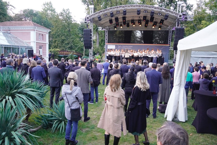 Proslava Nacionalnog dana Nemačke u Botaničkoj bašti