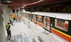 WARSZAWA II LINIA METRA PRZEJAZD TECHNICZNY (metro)