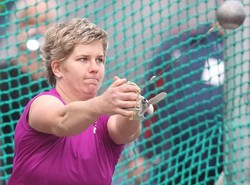 Anita Włodarczyk jak Justyna Kowalczyk