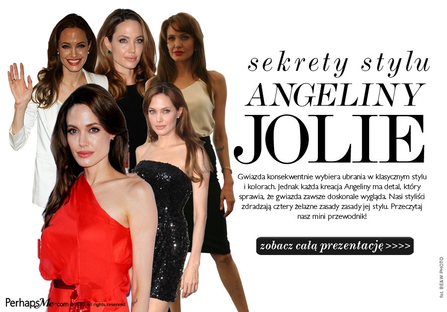 Sekrety stylu Angeliny Jolie