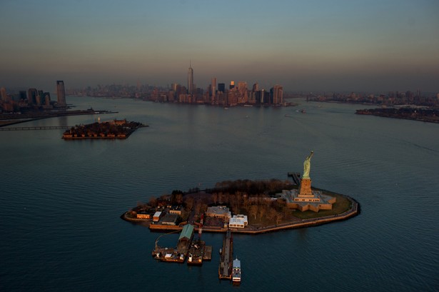 Nowy Jork - Liberty Island ze Statuą Wolności