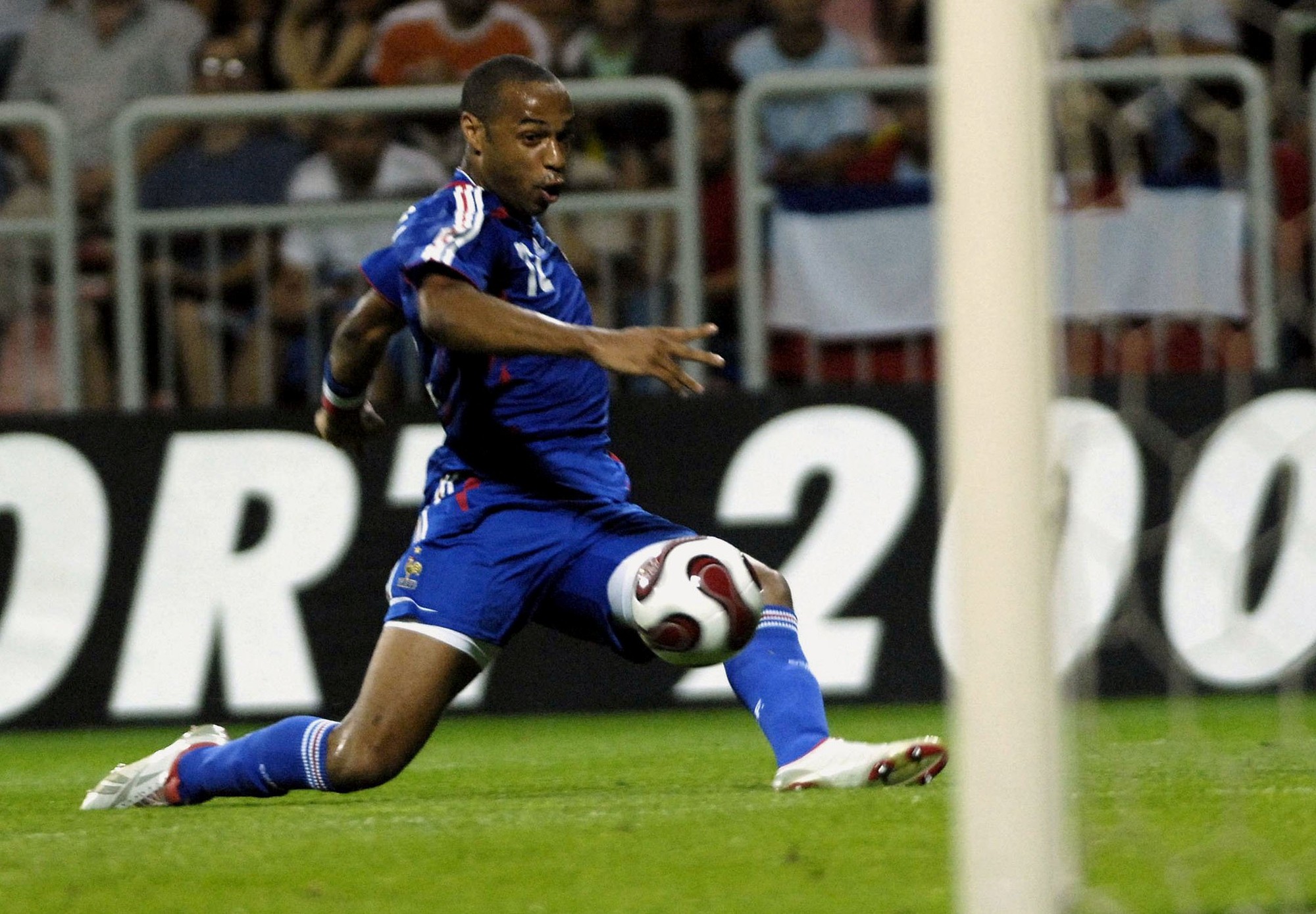 Francúzska futbalová hviezda Thierry Henry.