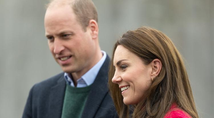 Katalin hercegné és Vilmos herceg egy élelmiszerbankban tett látogatást Windsorban. Getty Images