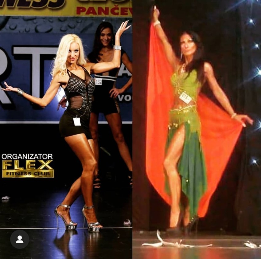 Zorana i njena ćerka Teodora, koja se takođe bavi fitnesom