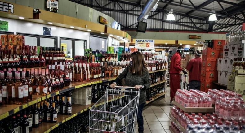 Until Monday, alcohol sales were banned under South Africa's strict lockdown regulations which came into effect on March 27