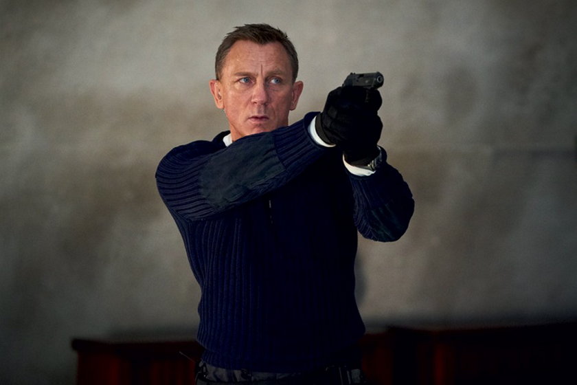 Daniel Craig zapłakany żegna się z rolą Bonda filmem "Nie czas umierać"