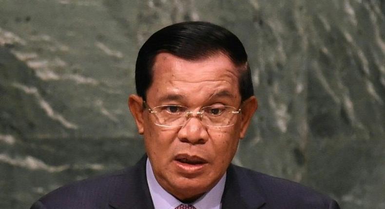 Cambodian premier Hun Sen has been in power since 1998