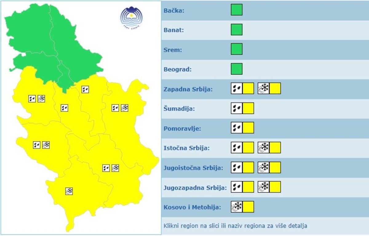 RHMZ mapa