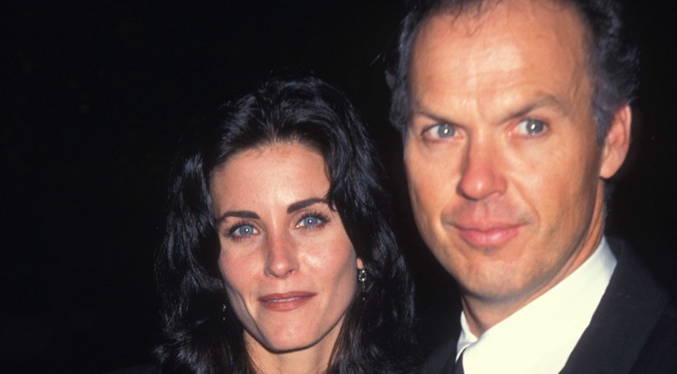 Michael Keaton és Courteney Cox